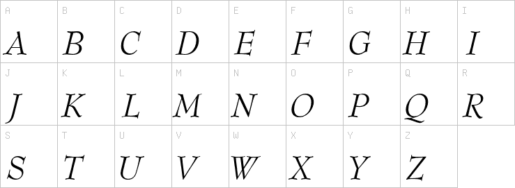 Uppercase characters