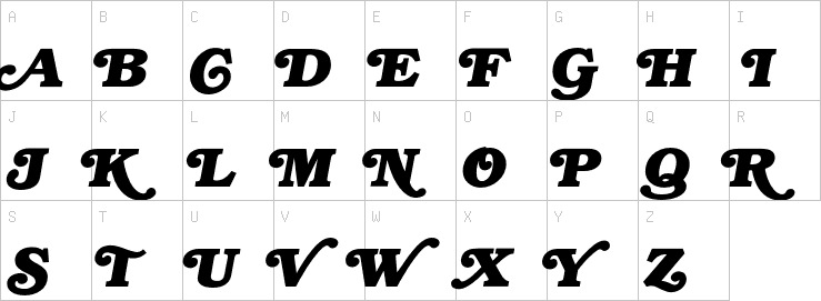 Uppercase characters