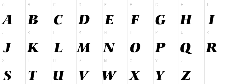 Uppercase characters