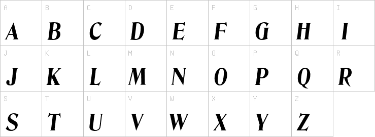Uppercase characters