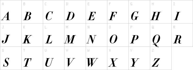Uppercase characters