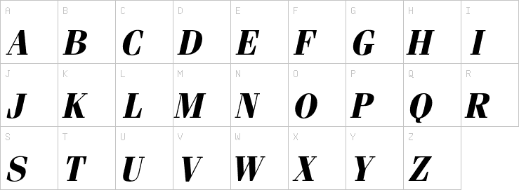Uppercase characters