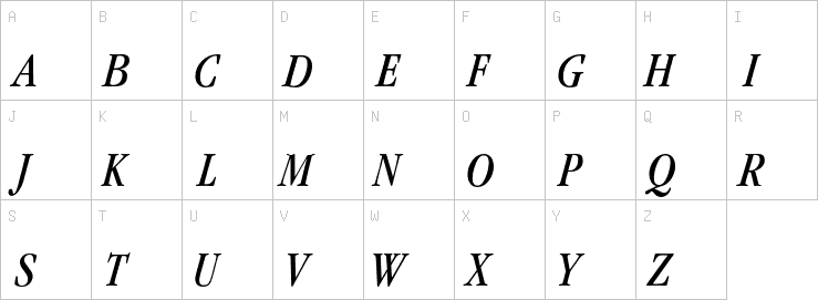 Uppercase characters