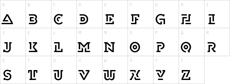 Uppercase characters
