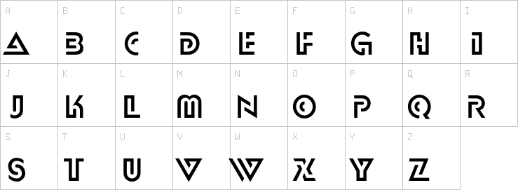 Uppercase characters