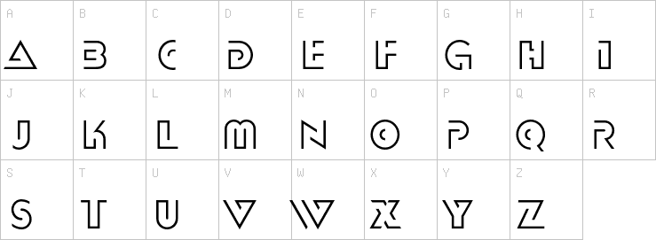Uppercase characters