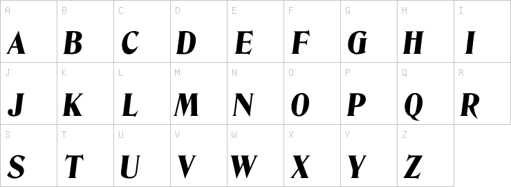 Uppercase characters
