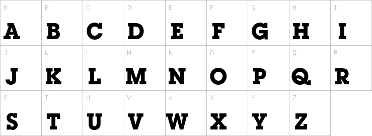 Uppercase characters