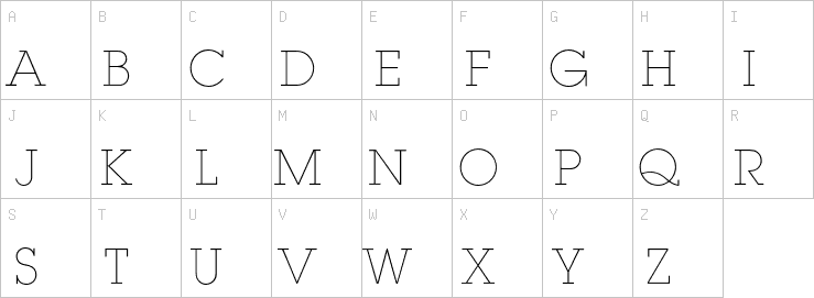 Uppercase characters