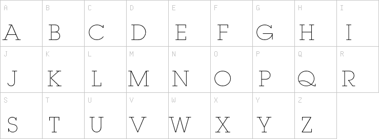 Uppercase characters