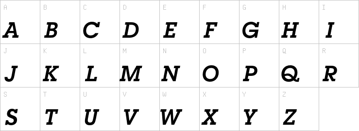Uppercase characters