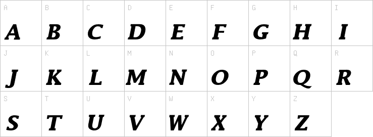 Uppercase characters