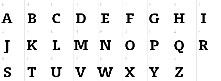 Uppercase characters