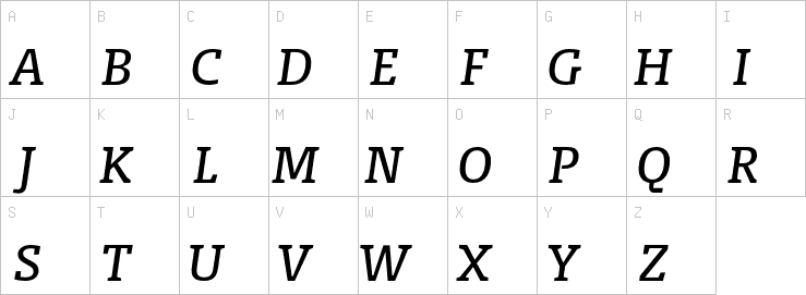 Uppercase characters