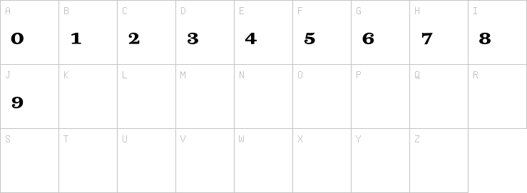 Uppercase characters