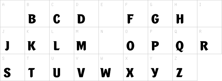 Uppercase characters