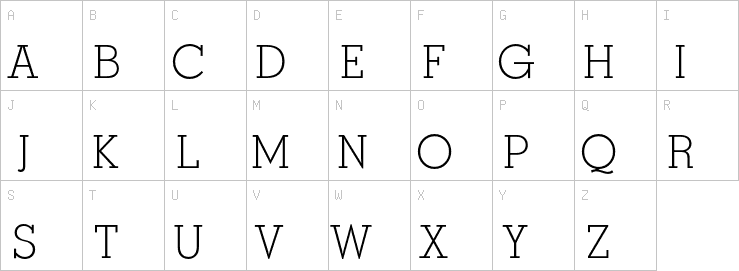 Uppercase characters