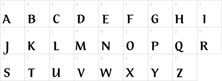 Uppercase characters
