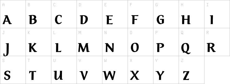 Uppercase characters