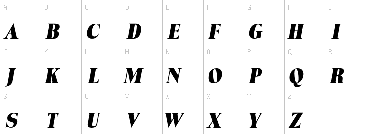 Uppercase characters