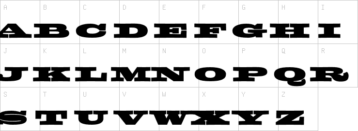 Uppercase characters