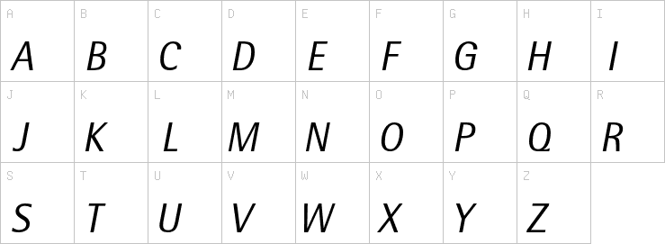 Uppercase characters