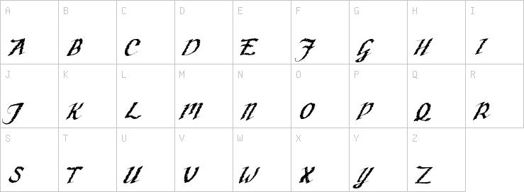 Uppercase characters