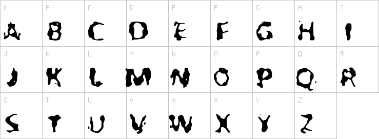 Uppercase characters