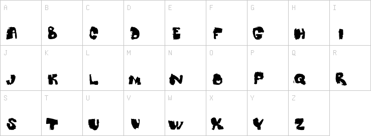 Uppercase characters