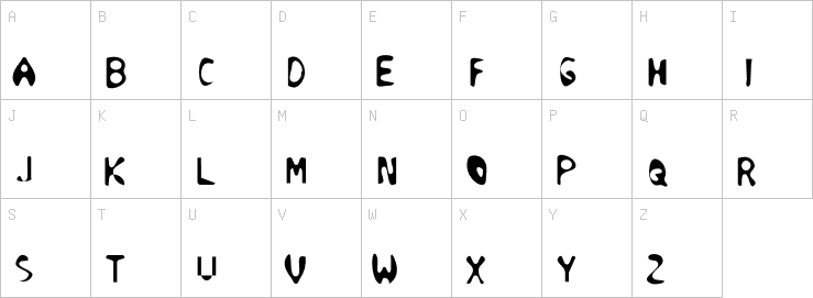Uppercase characters