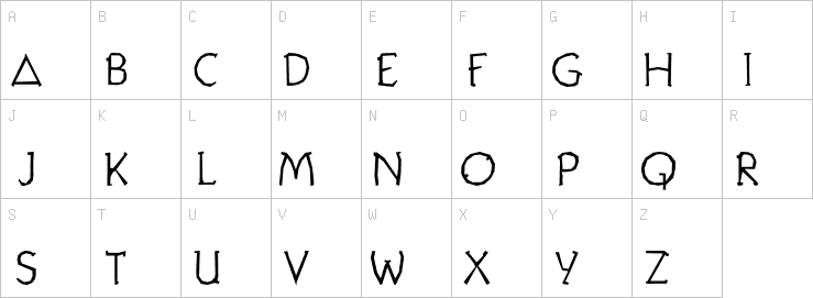 Uppercase characters