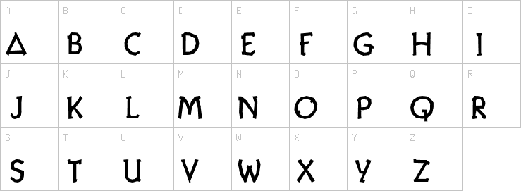 Uppercase characters