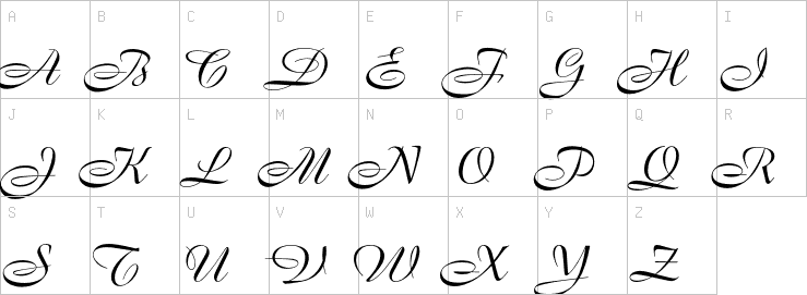 Uppercase characters
