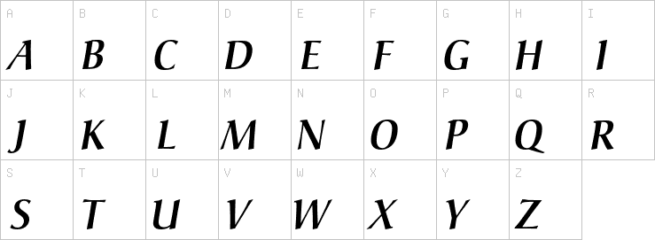 Uppercase characters