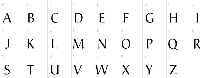 Uppercase characters