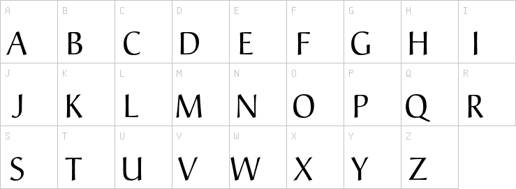 Uppercase characters