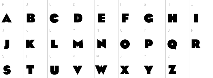 Uppercase characters