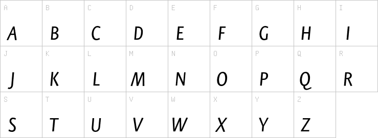 Uppercase characters