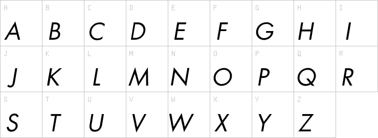 Uppercase characters