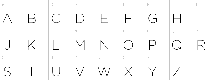 Uppercase characters