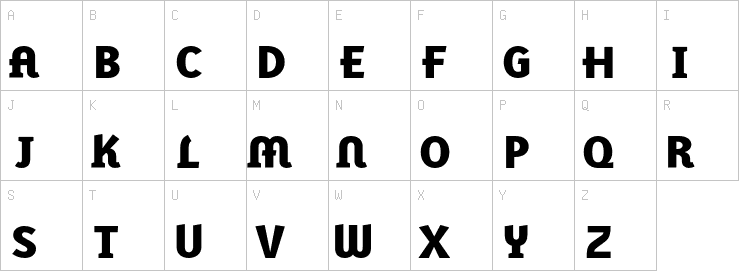 Uppercase characters