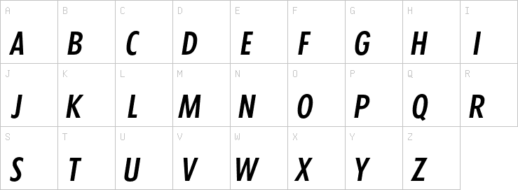 Uppercase characters