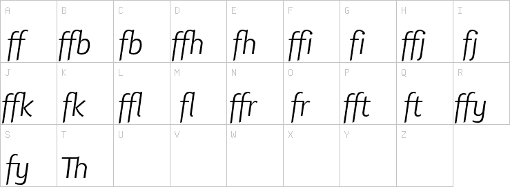 Uppercase characters