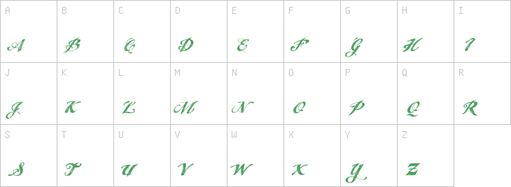 Uppercase characters