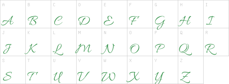 Uppercase characters